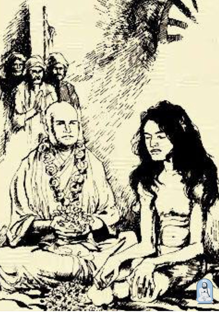 Tapaswiji Maharaj with young Shivabalayogi